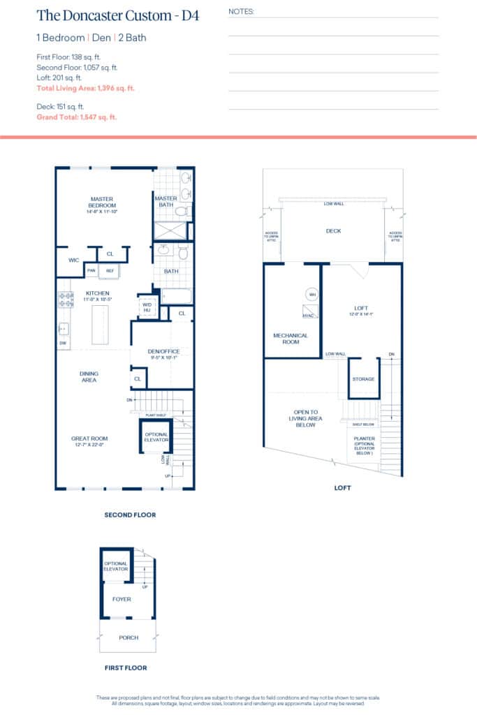 The Doncaster D4 Floor Plan