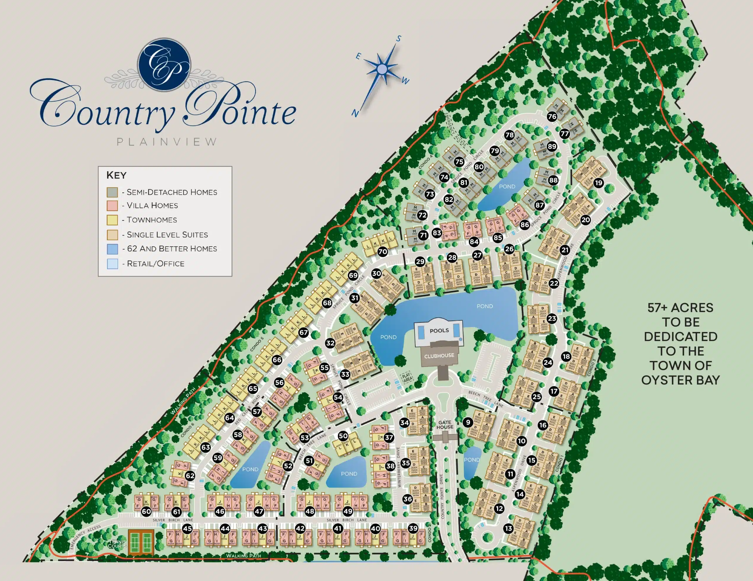 Country Pointe Plainview Site Plan