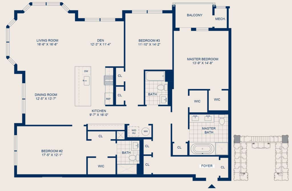 The Selby 3 Bedroom Floorplan