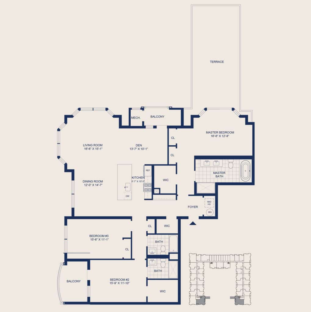 The Selby 3 Bedroom Floorplan
