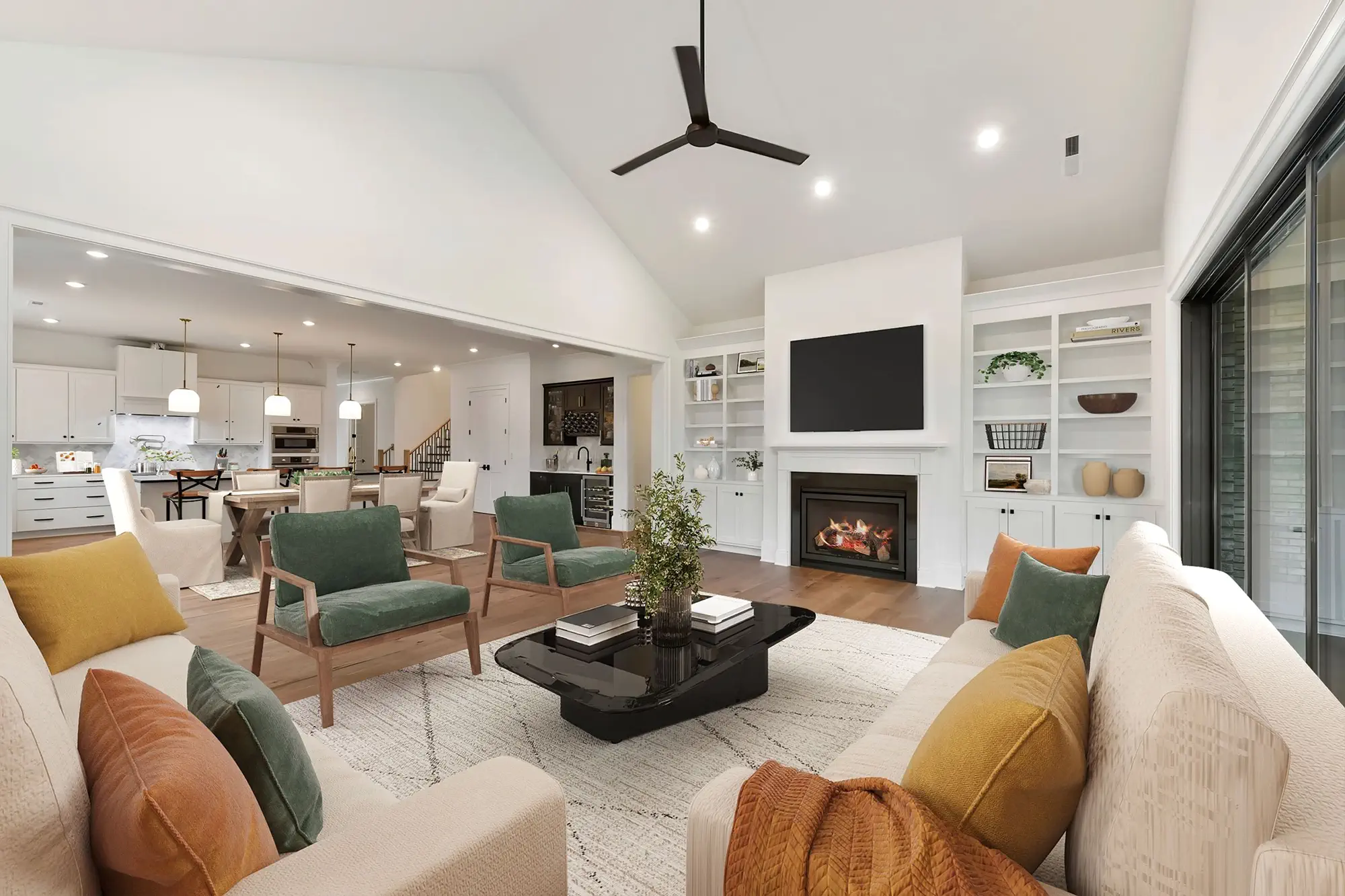 The River Birch Living Room - View 10