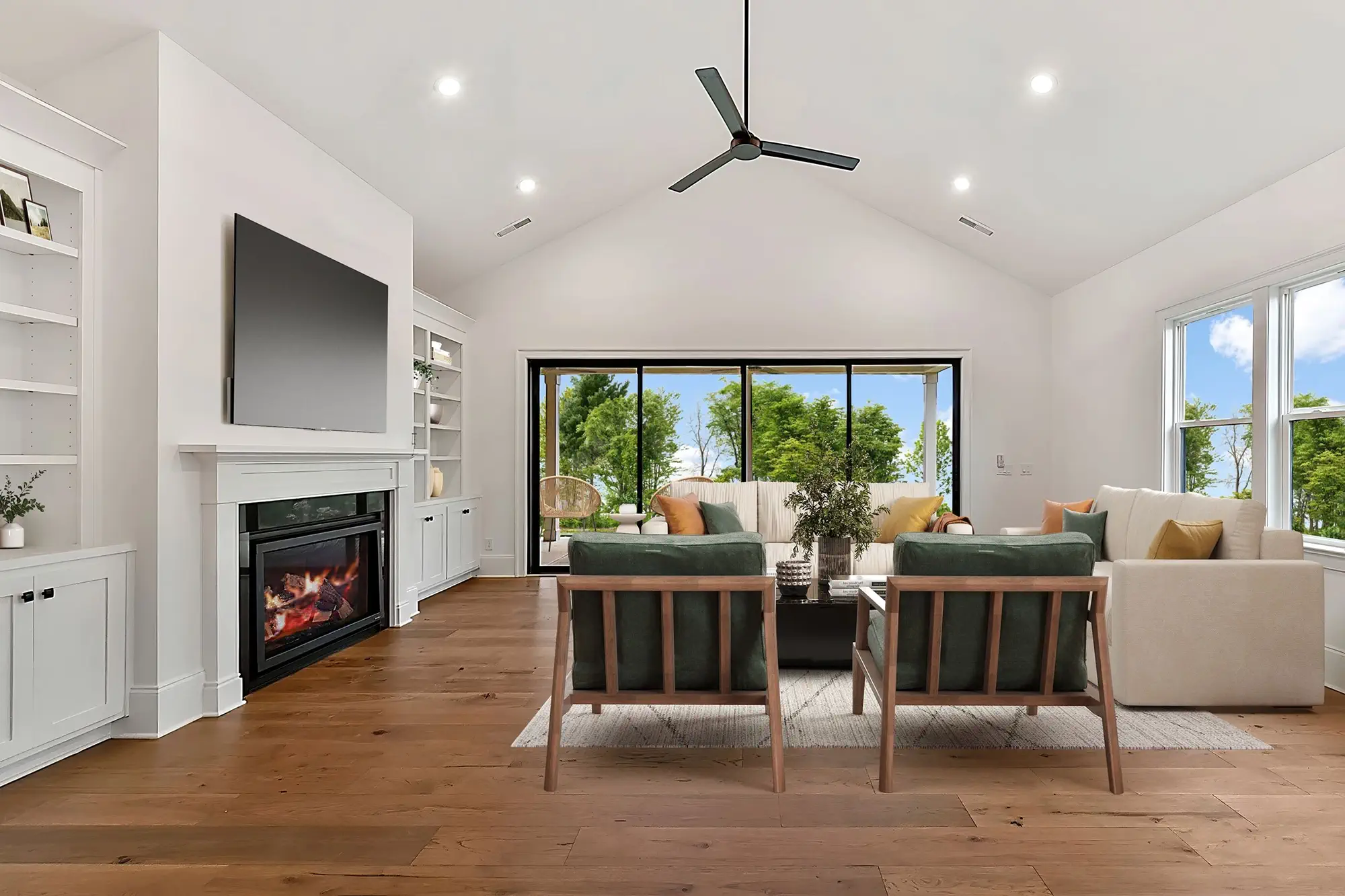 The River Birch Living Room - View 8