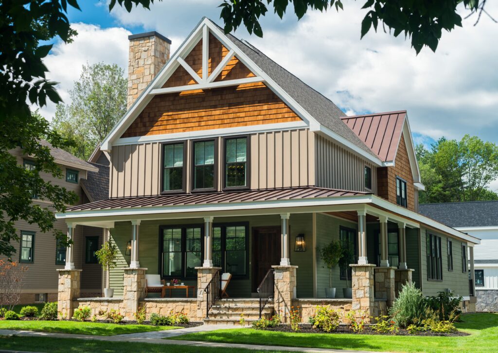 Exterior of home at Oak Ridge in Saratoga Springs