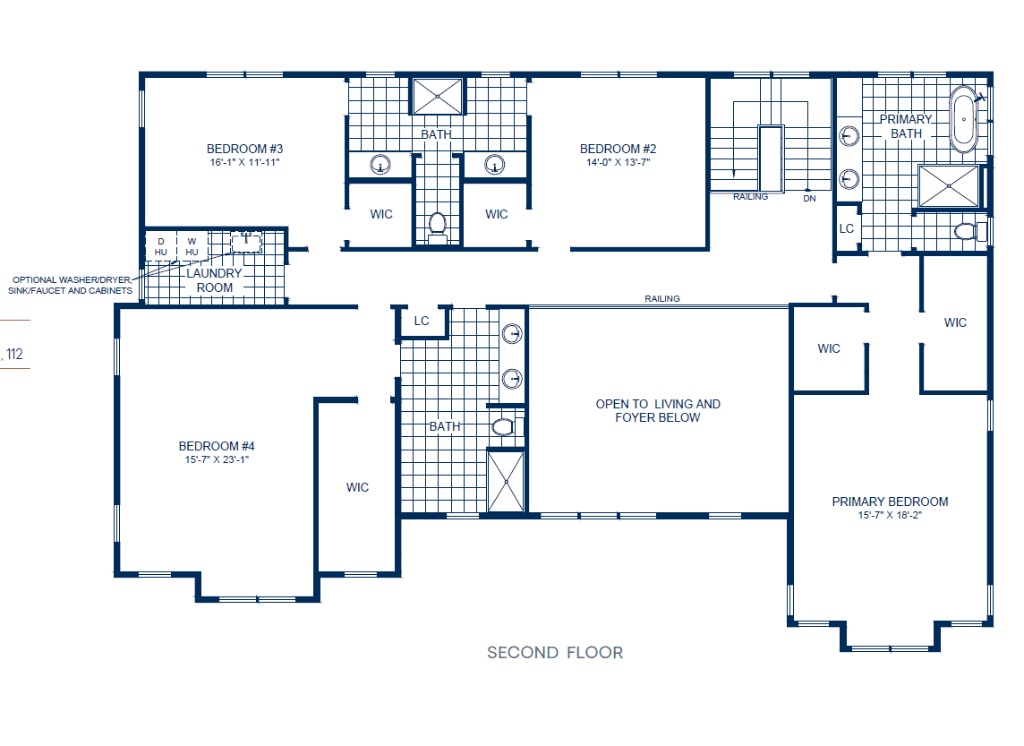  - View 2, Opens Model BoxThe Washington Floorplan