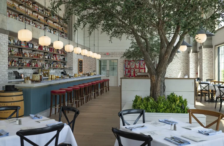 The Shed Restaurant dining area