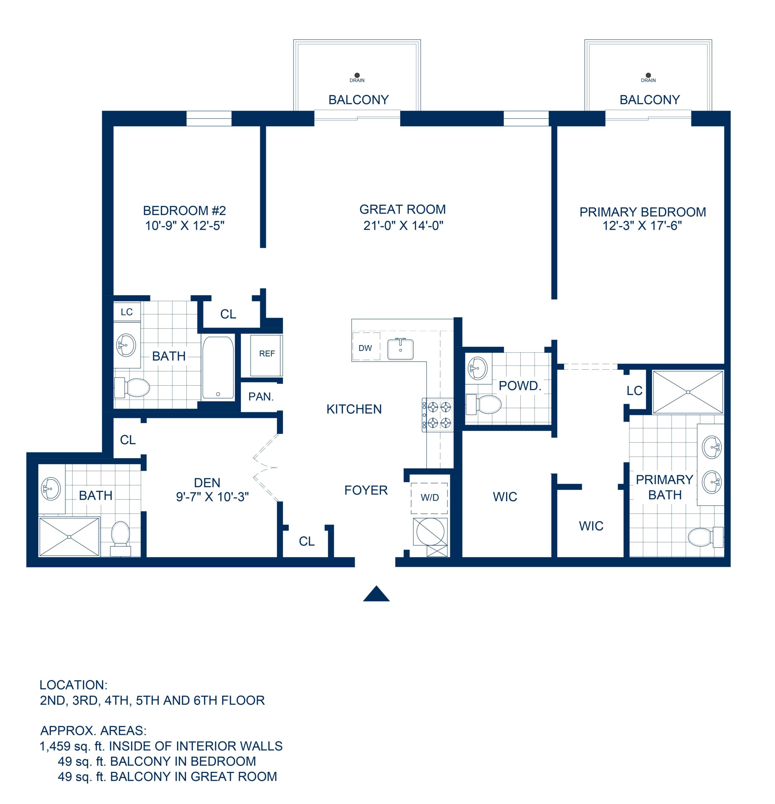  - View 1, Opens Model BoxMODEL E FLOORPLAN