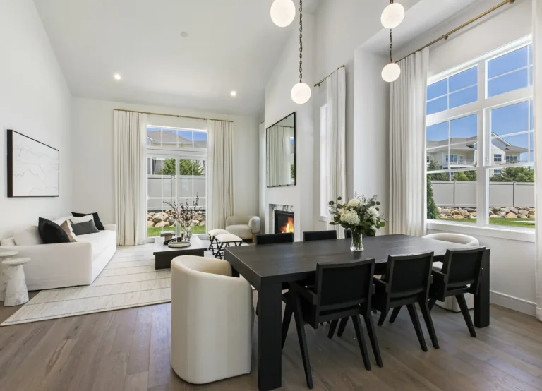 The Aspen Living Area - View 2, Opens Model Box