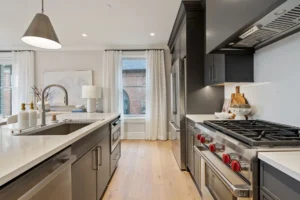 Interior Image of a Kitchen at The Residences at the Adelphi Hotel - View 17, Opens Model Box