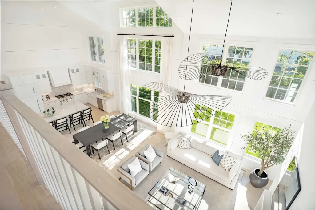 Interior image of a custom home at The Latch.