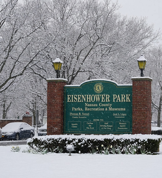 Eisenhower Park Sign