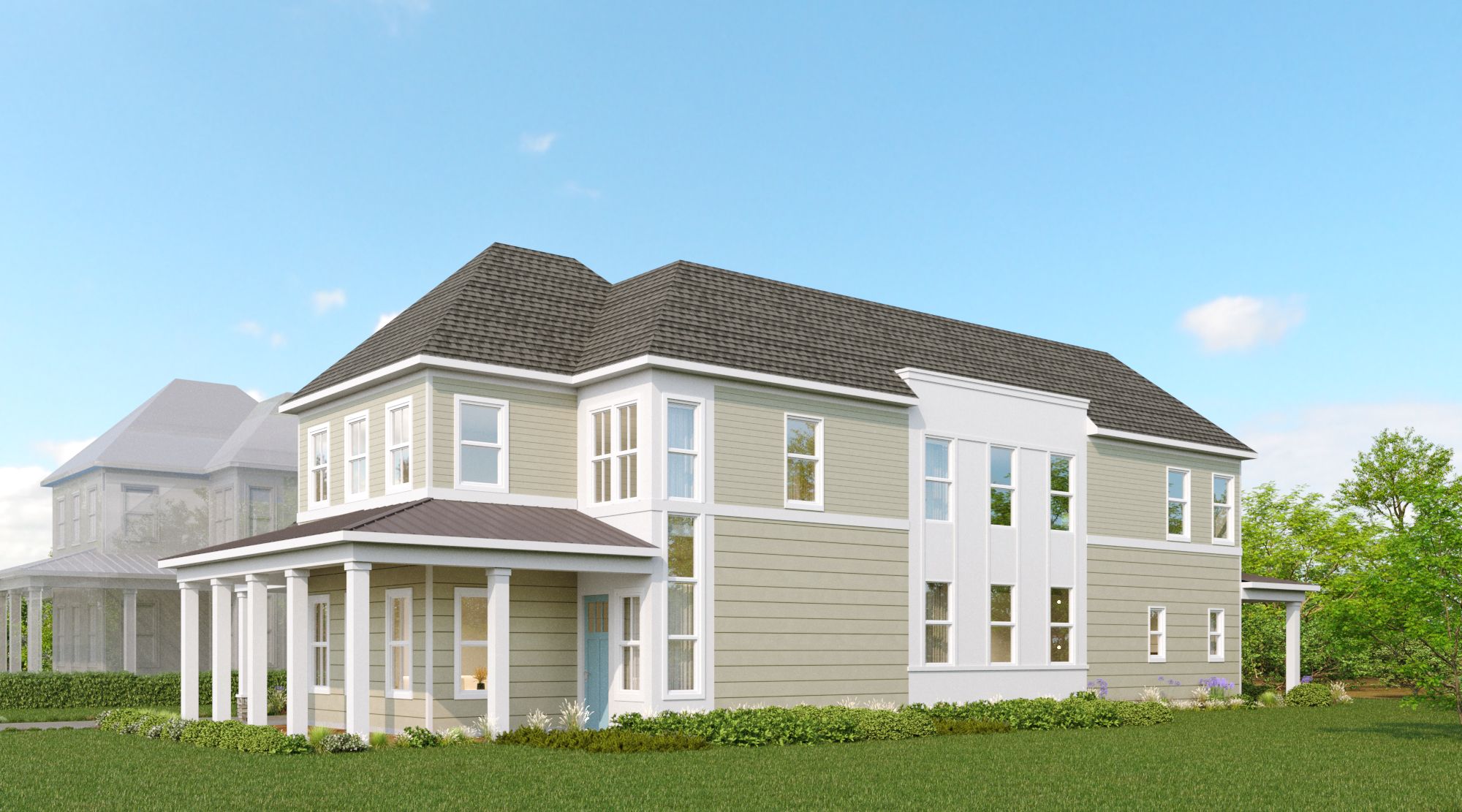  - View 3, Opens Model Box