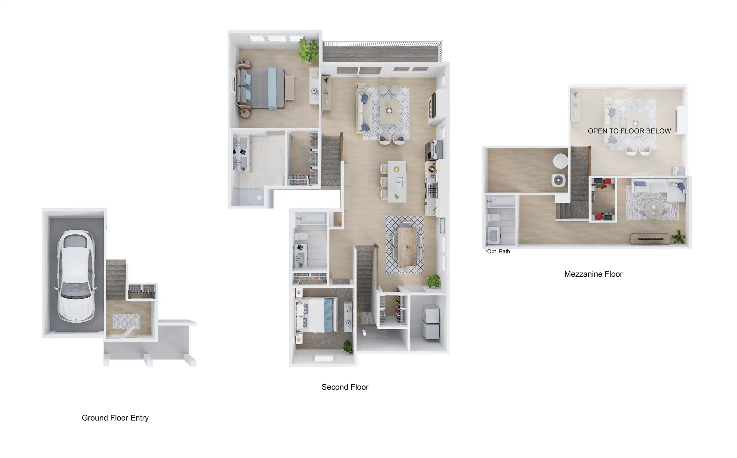 Barclay 3D Floor Plan