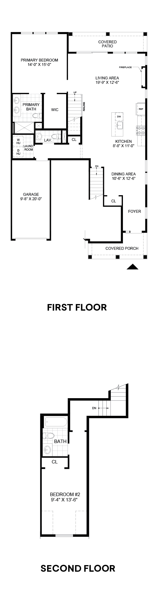 The Waterways Model A1 End Floor Plans