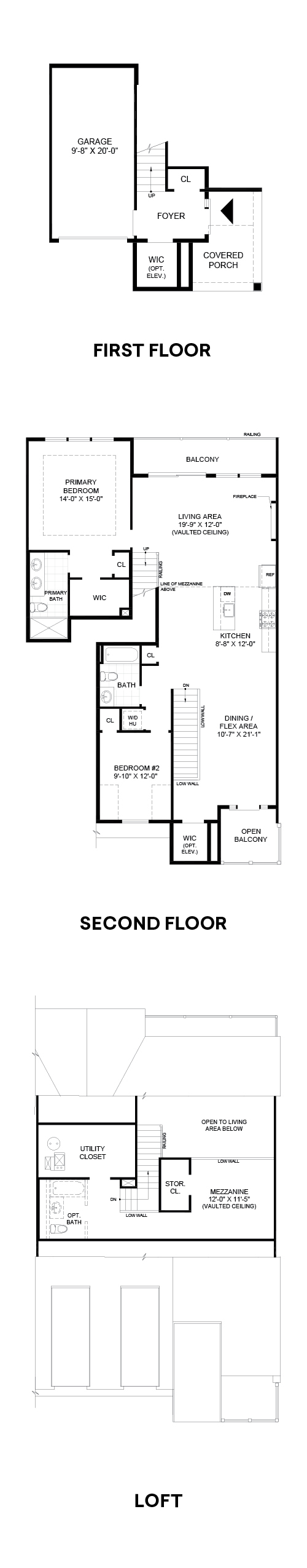 The Waterways Model B Interior Floor Plans