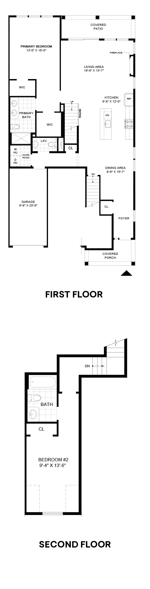 The Waterways Model C1 End Floor Plans