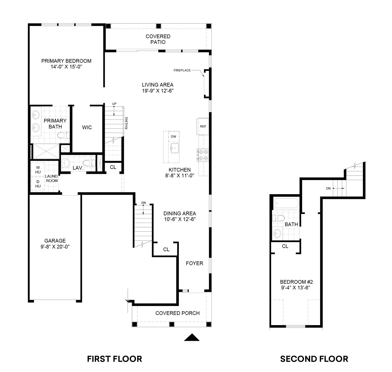 The Waterways Model A1 End Floor Plans