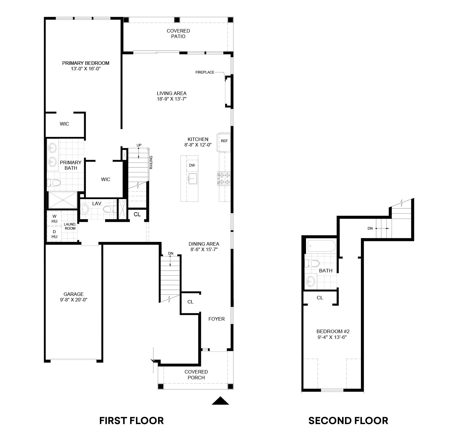The Waterways Model C1 End Floor Plans